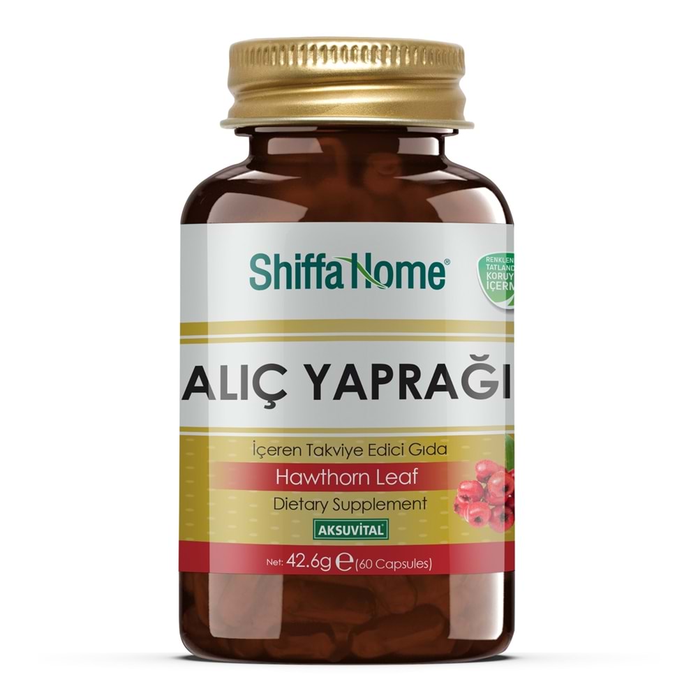 Shiffa Home Alıç Yaprağı Ekstresi 42,6 Gr 60 Kapsül