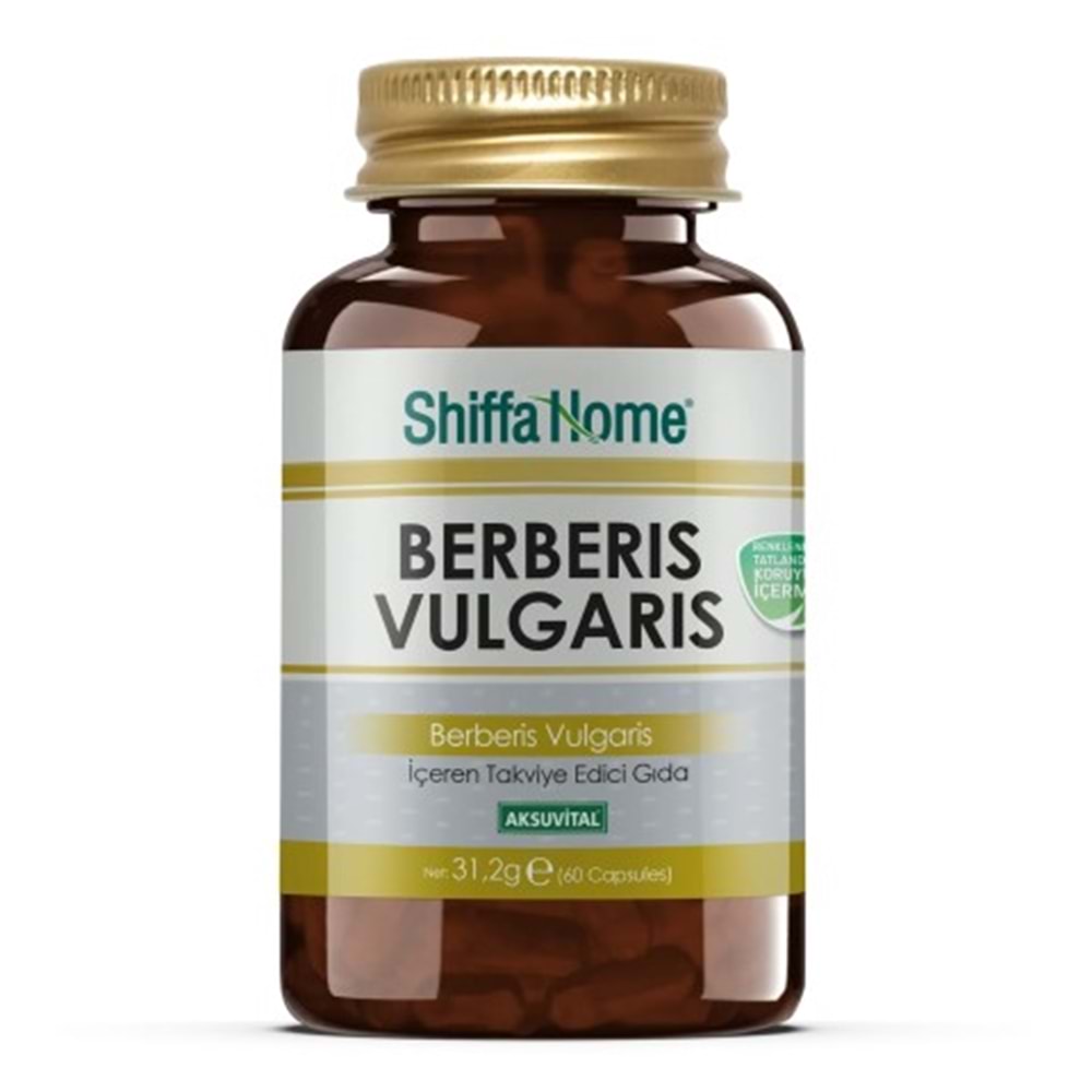 Shiffa Home Berberis Vulgaris 31,2 Gr 60 Kapsül