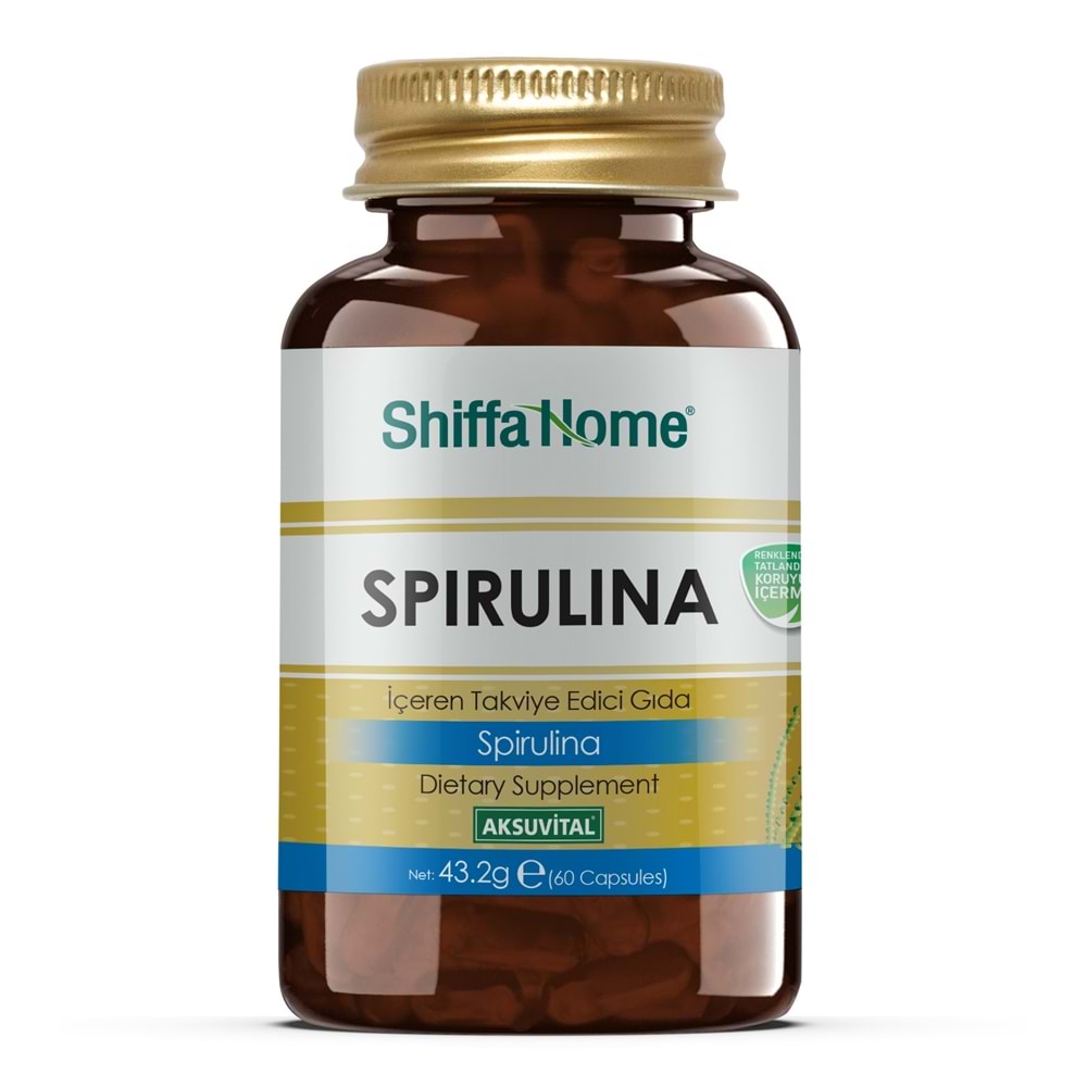 Shiffa Home Spirulina 43,2 Gr 60 Kapsül