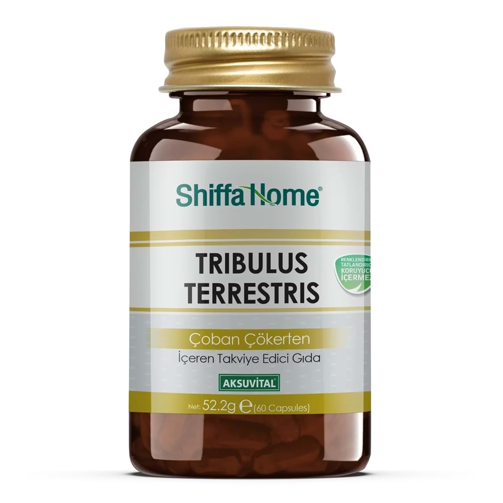 Shiffa Home Tribulus Terrestris Çoban Çökerten 52,2 Gr 60 Kapsül