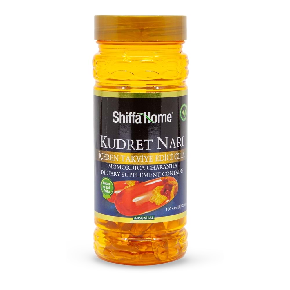 Shiffa Home Zeytinyağlı Kudret Narı 600 Mg 100 Softjel Kapsül