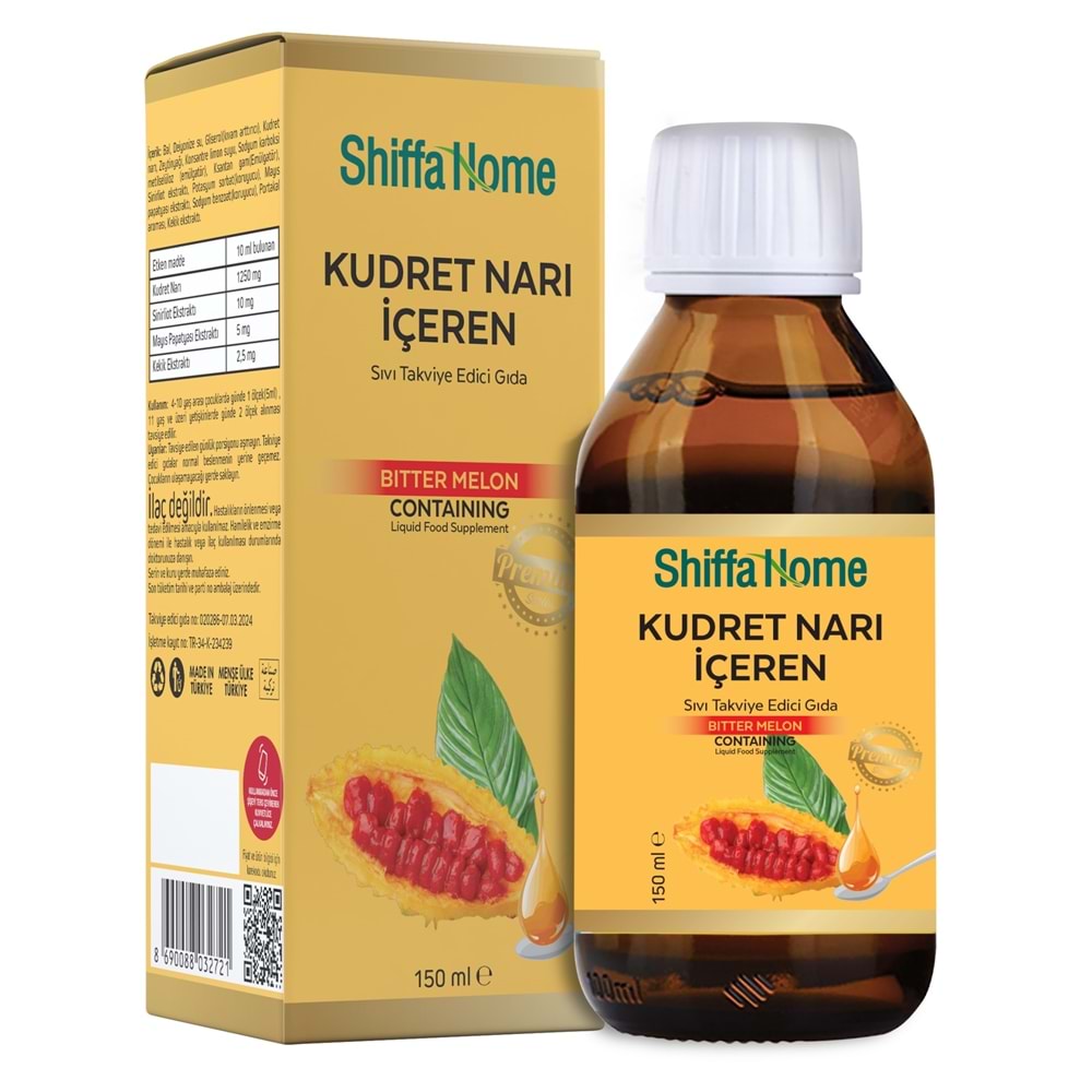 Shiffa Home Kudret Narı Şurup 150 ML
