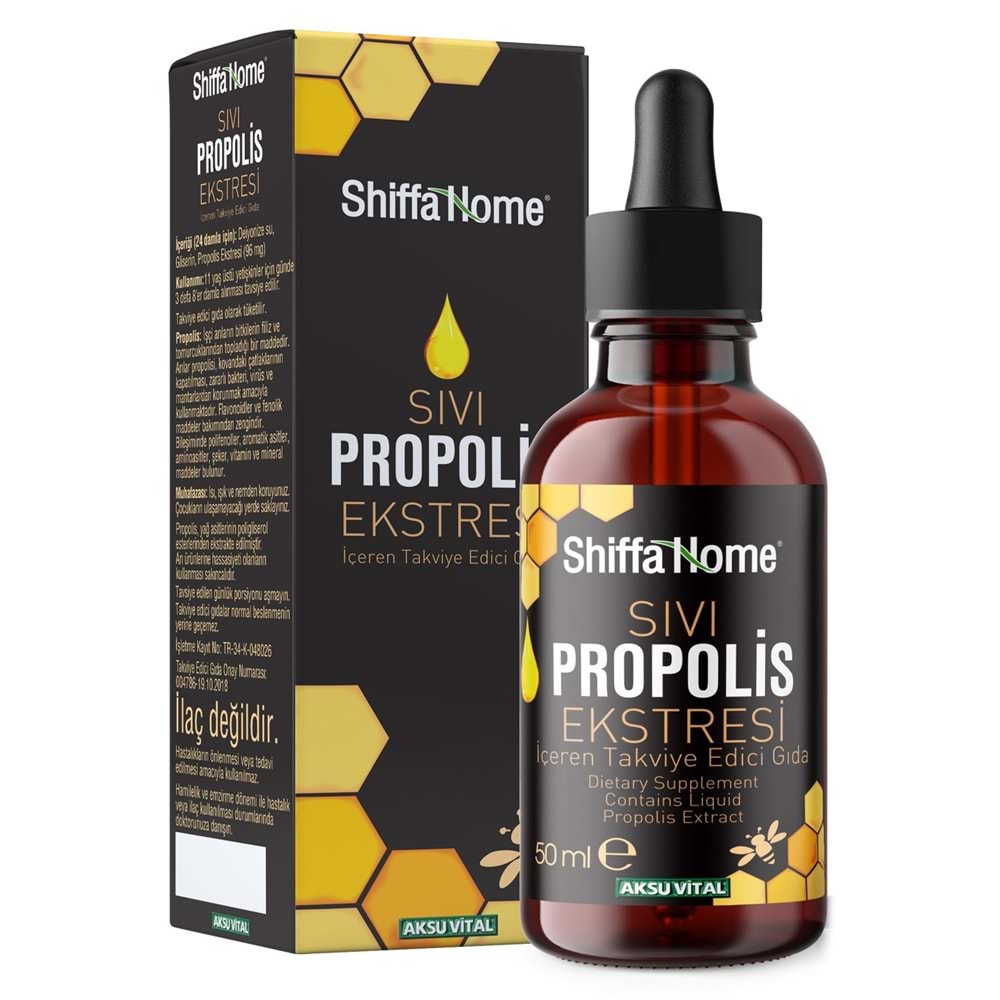 Shiffa Home Sıvı Propolis Ekstresi 50 ML
