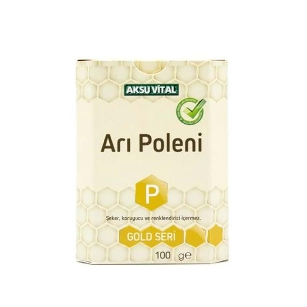 Aksu Vital Arı Poleni P Gold 100 Gr