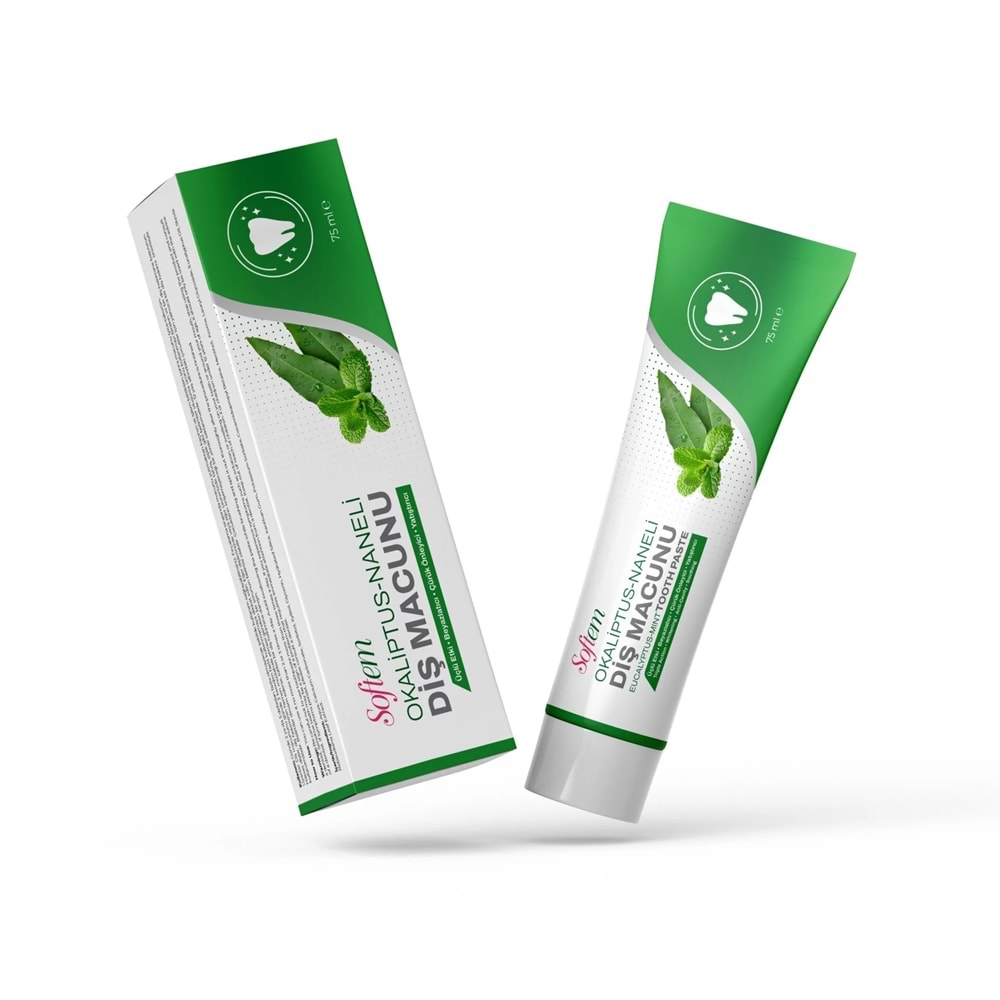 Softem Okaliptus Naneli Diş Macunu 75 ML