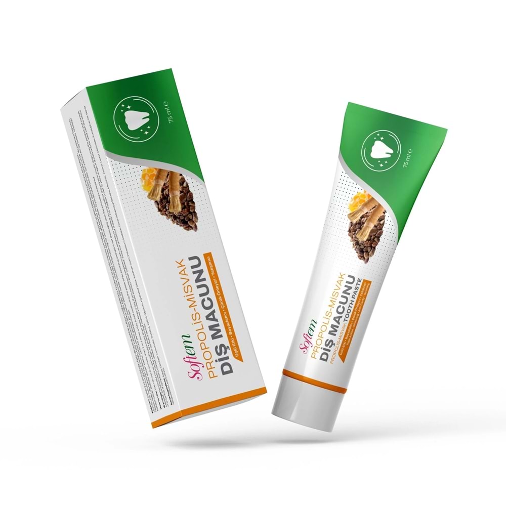 Softem Propolis Misvaklı Diş Macunu 75 ML