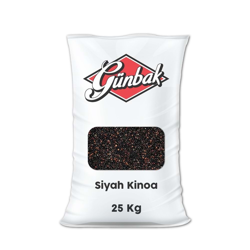 Siyah Kinoa Çuval 25 Kg