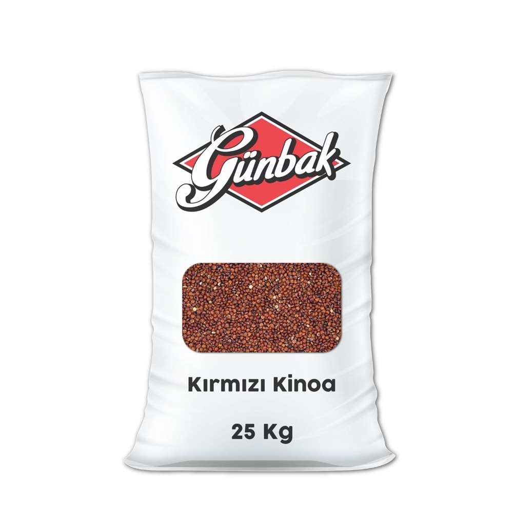 Kırmızı Kinoa Çuval 25 Kg