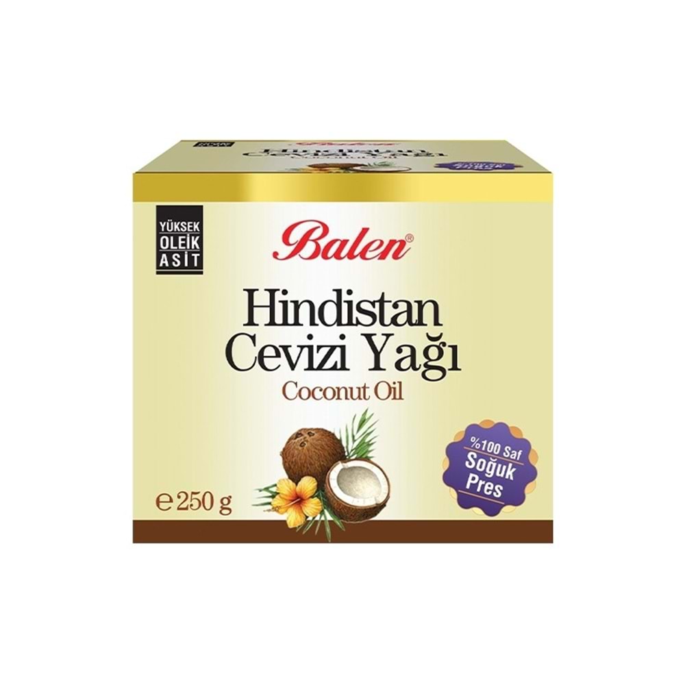 Balen Hindistan Cevizi Yağı 250 Gr