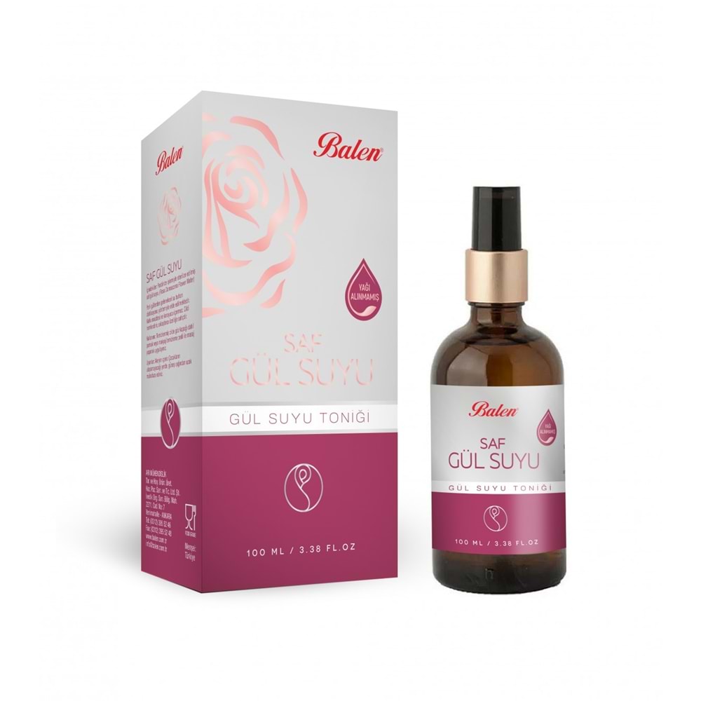 Balen Saf Gül Suyu 100 ML