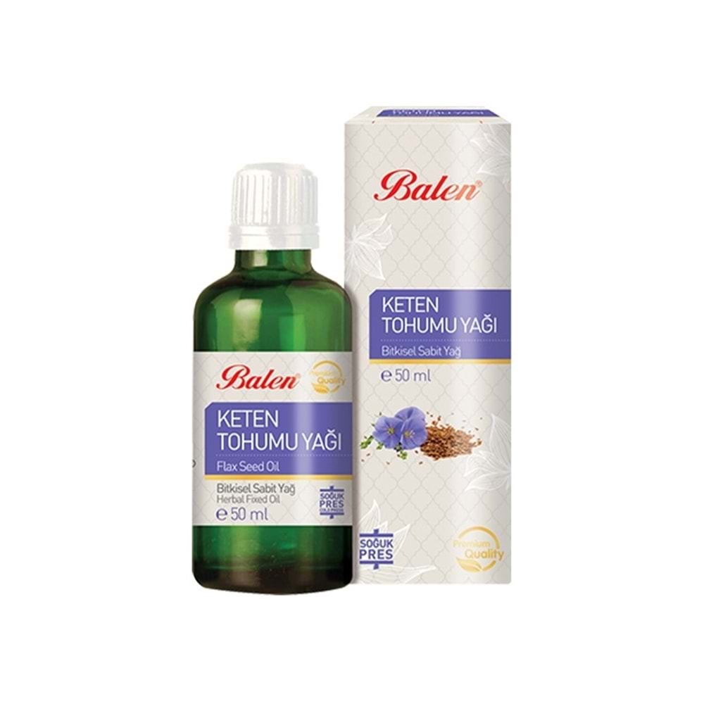 Balen Keten Tohumu Yağı 50 ML