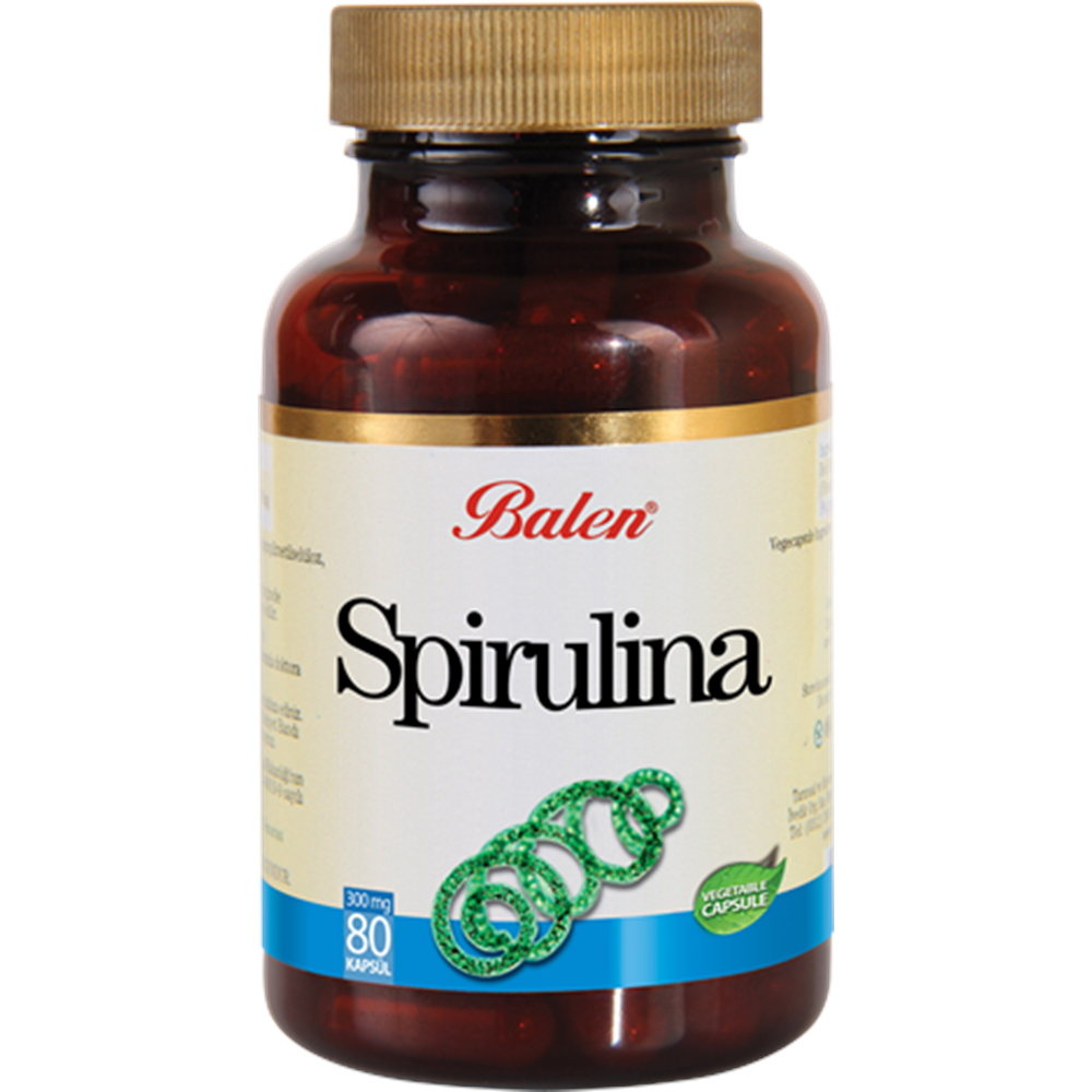 Balen Spirulina 375 Mg 80 Kapsül