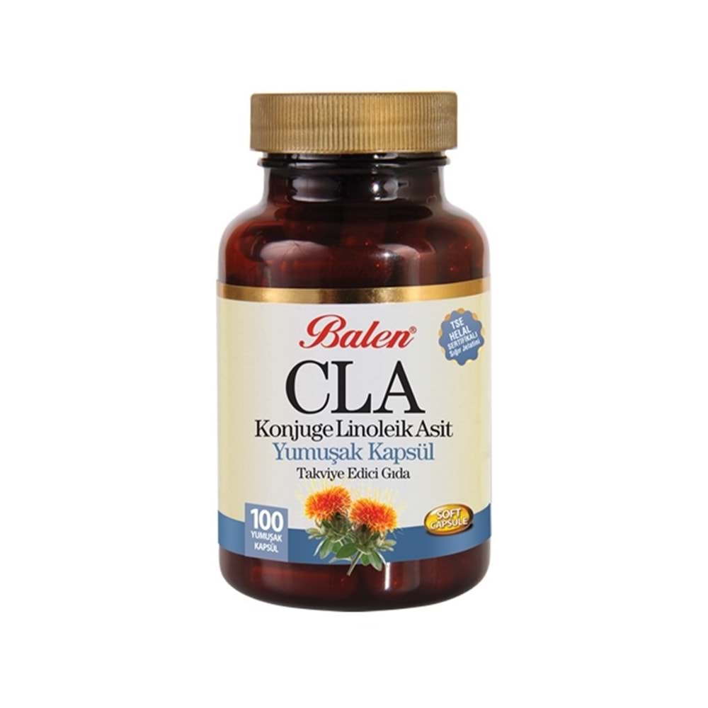 Balen CLA Konjuge Linoleik Asit 1380 Mg 100 Yumuşak Kapsül