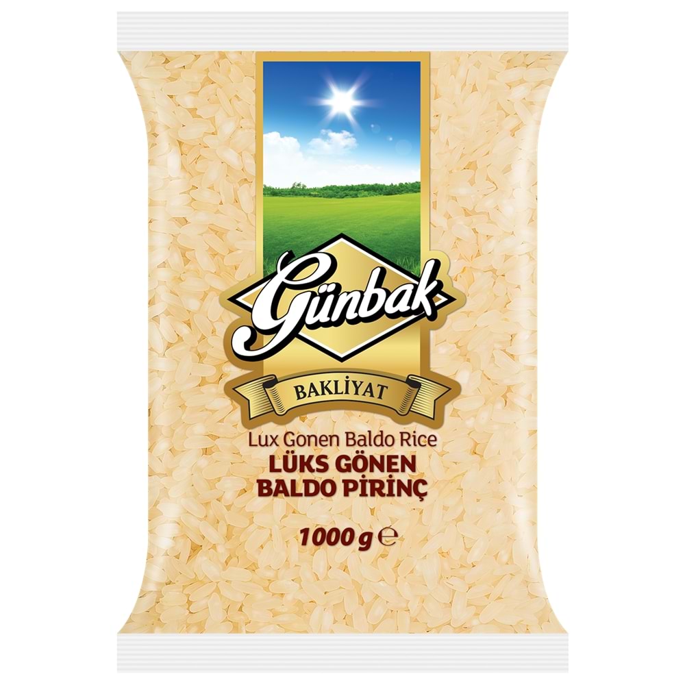 Günbak Lüks Gönen Baldo Pirinç 1 Kg