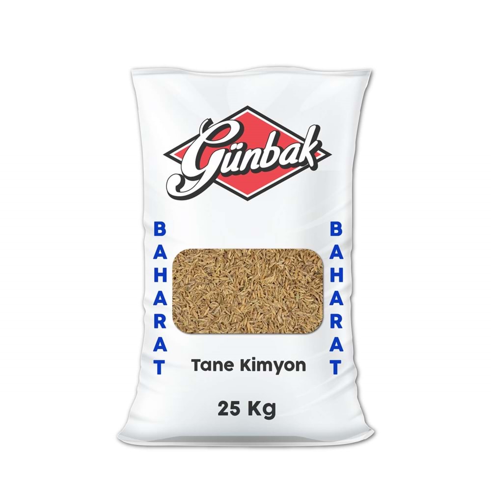 Günbak Tane Kimyon Çuval 25 Kg
