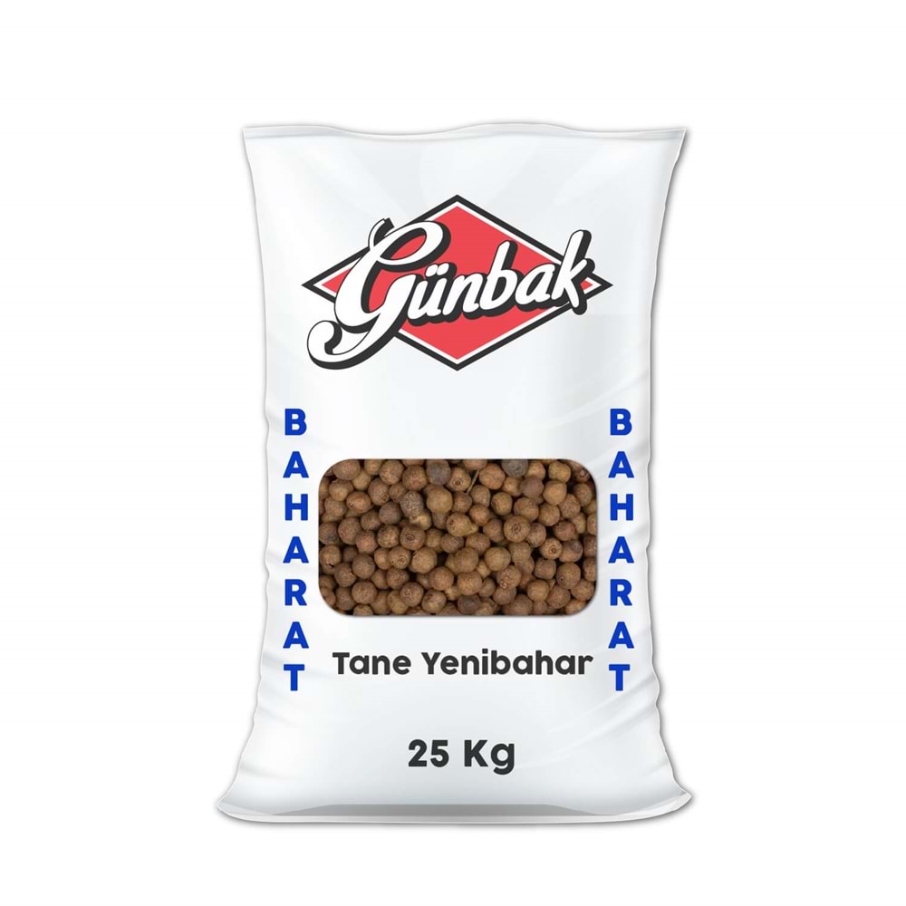 Günbak Tane Yenibahar Çuval 25 Kg