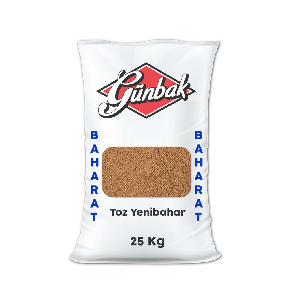 Günbak Toz Yenibahar Çuval 25 Kg