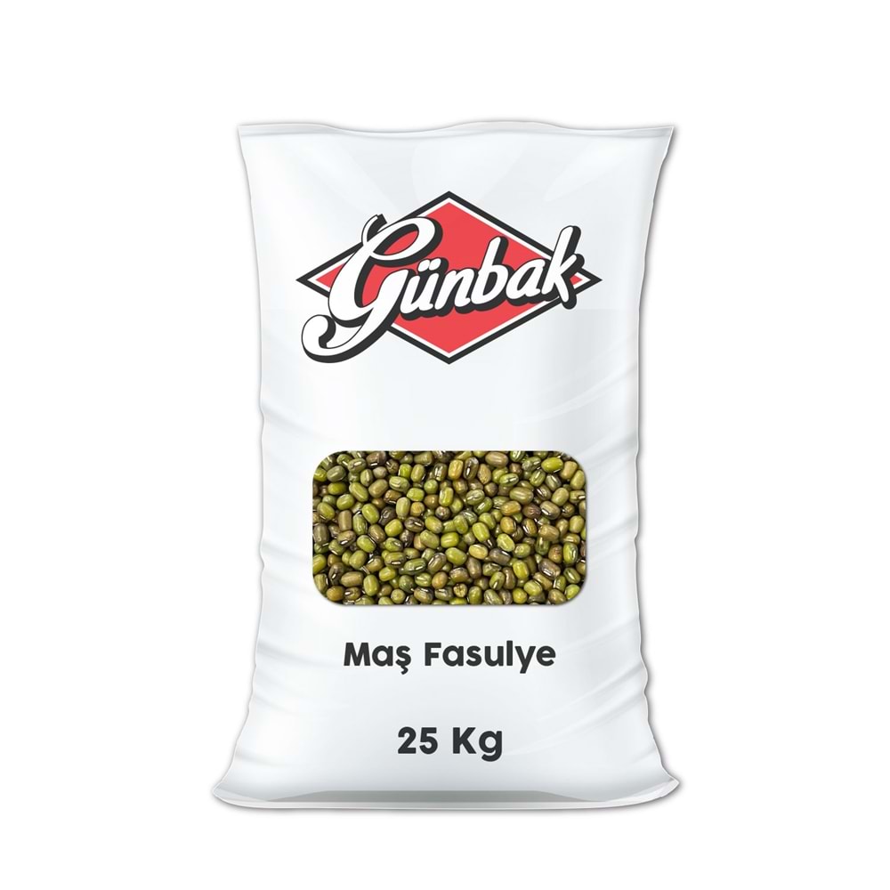 Günbak Maş Fasulye Çuval 25 Kg