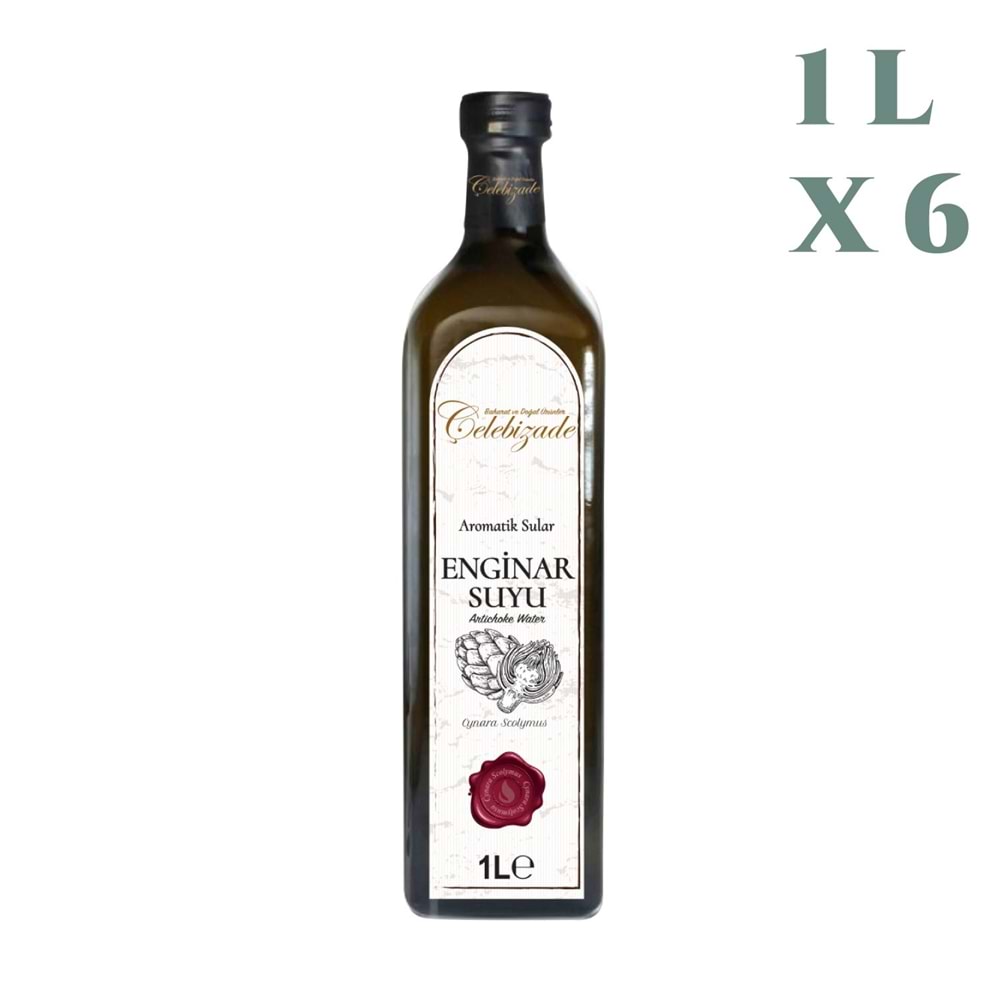 Çelebizade Enginar Suyu 1 Lt X 6 Adet