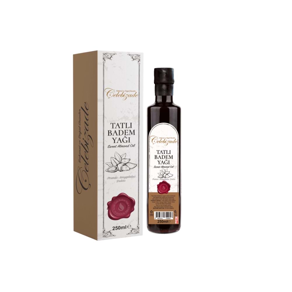 Çelebizade Tatlı Badem Yağı 250 ML