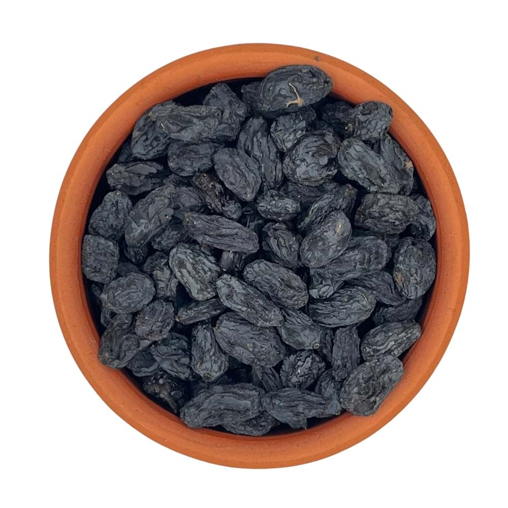 Siyah Üzüm Özbek Gölge Kurusu Çekirdeksiz 1 Kg