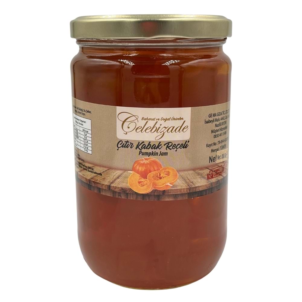 Çıtır Kabak Reçeli 850 Gr