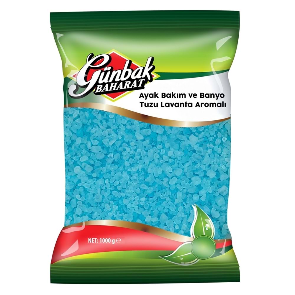 Ayak Bakım & Banyo Tuzu Lavanta Aromalı Paket 1 Kg