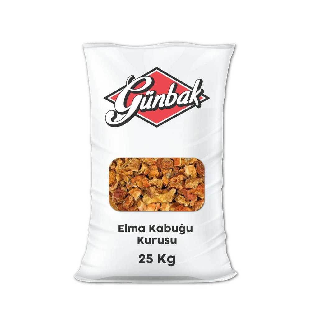 Elma Kabuğu Kurusu Çuval 25 Kg