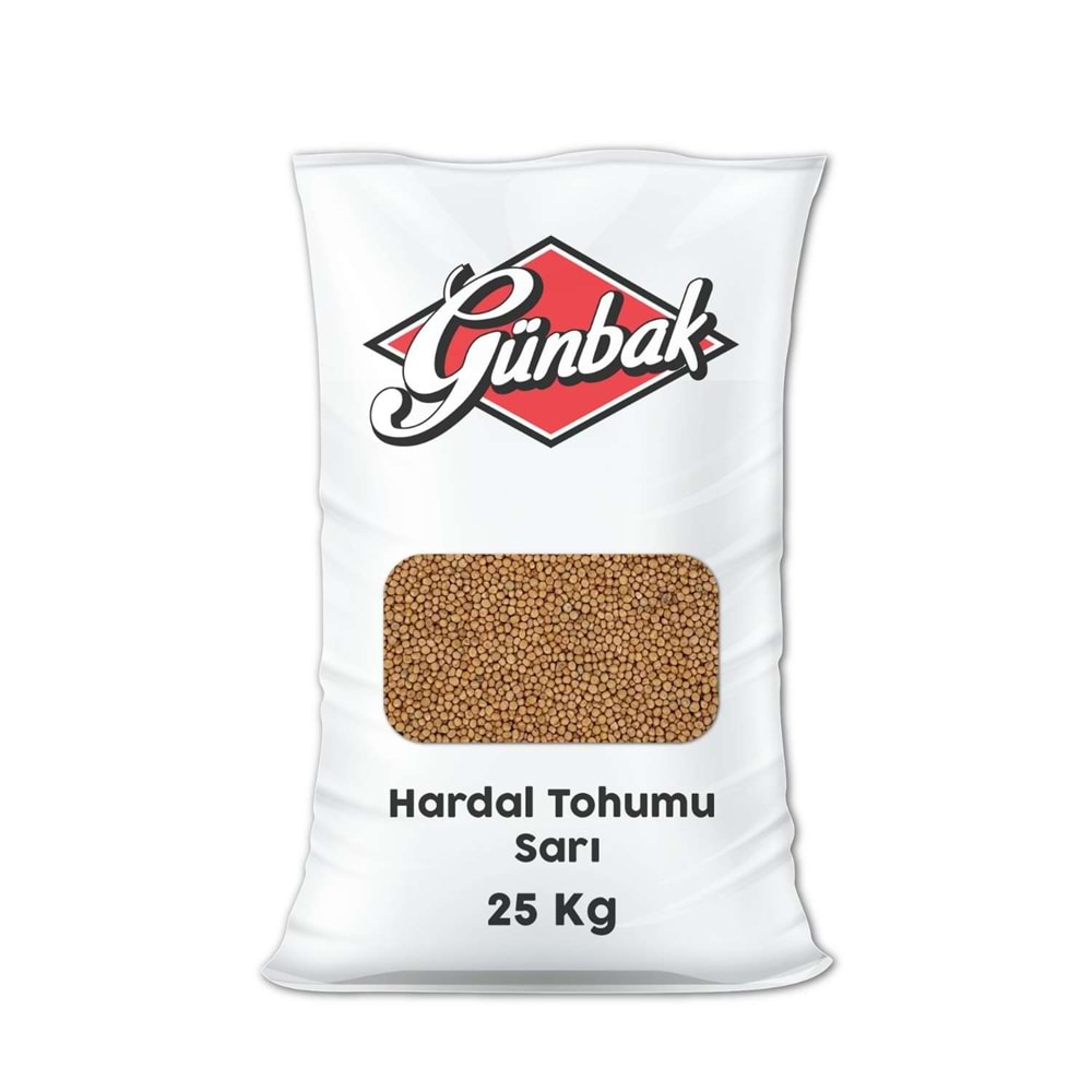 Hardal Tohumu Sarı Tatlı Çuval 25 Kg