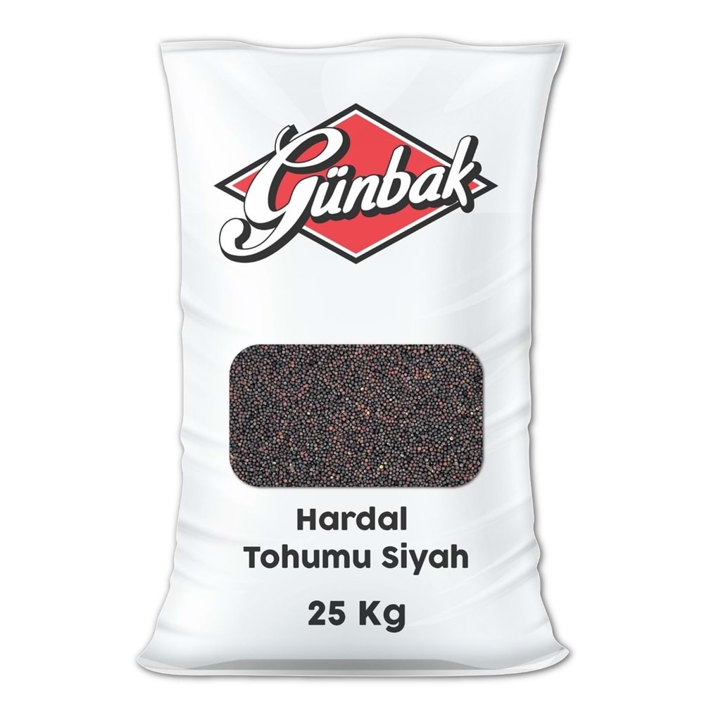 Hardal Tohumu Siyah Çuval 25 Kg