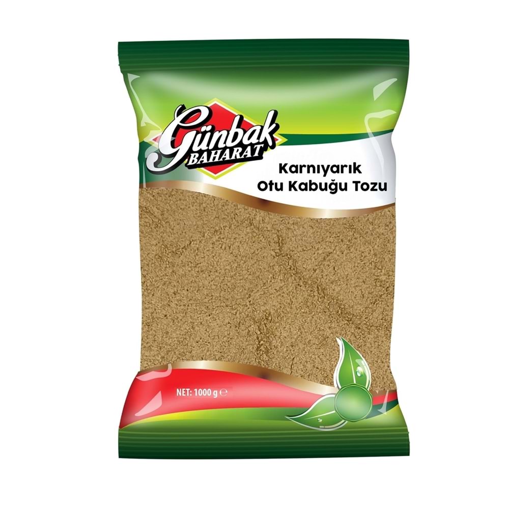 Karnıyarık Otu Kabuğu Tozu Paket 1 Kg