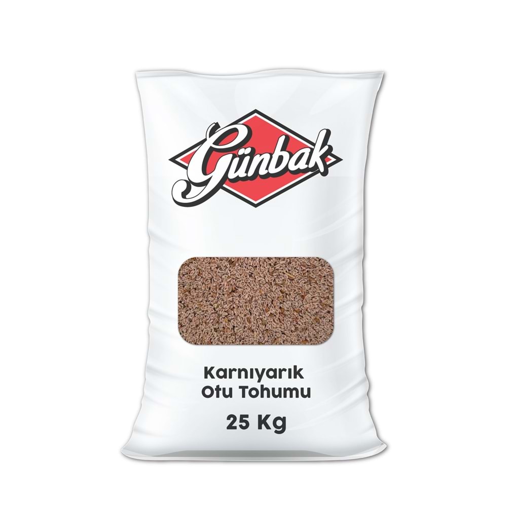 Karnıyarık Otu Tohumu Çuval 25 Kg