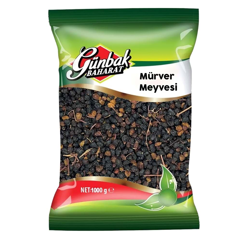 Mürver Meyvesi Paket 1 Kg