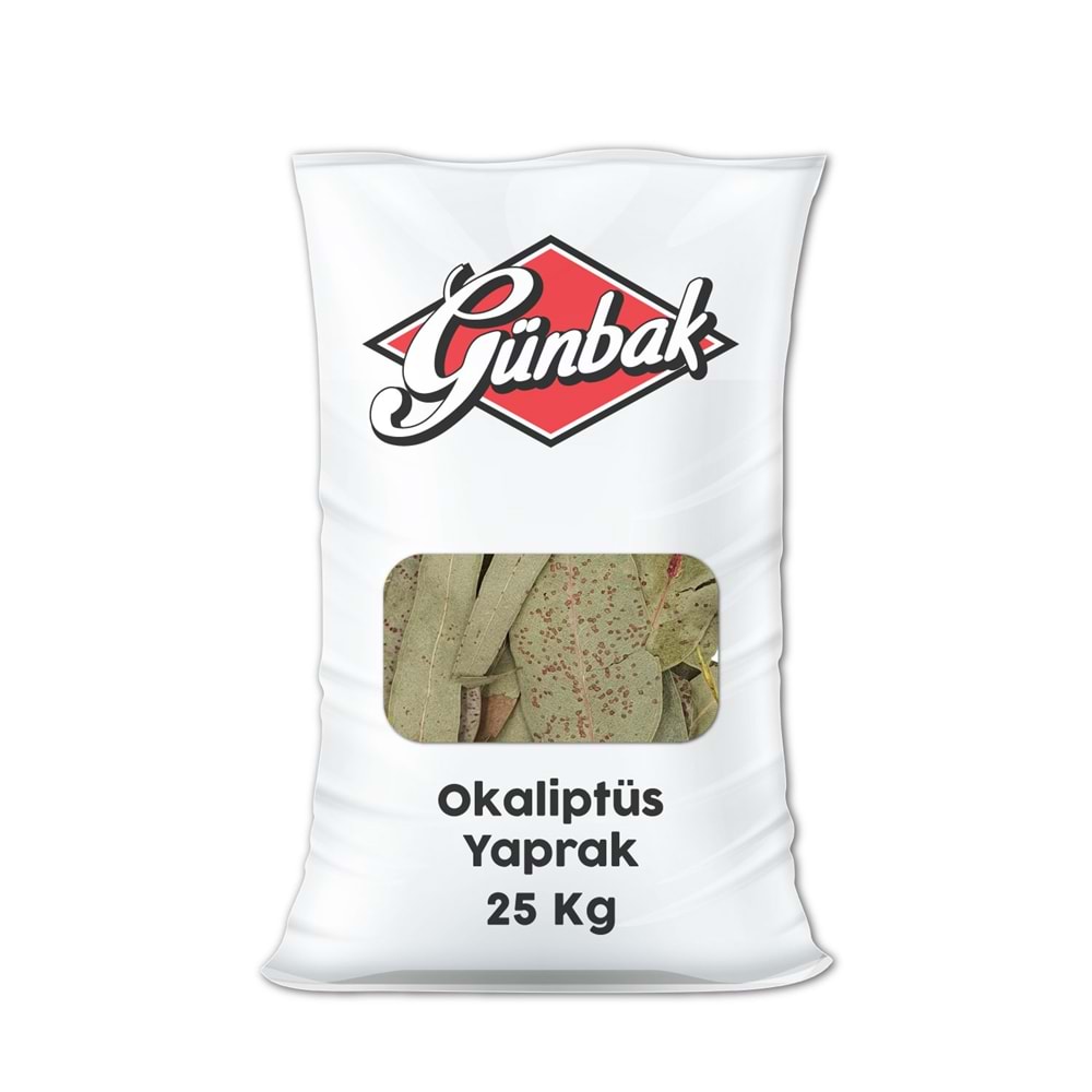 Okaliptüs Yaprak Çuval 25 Kg