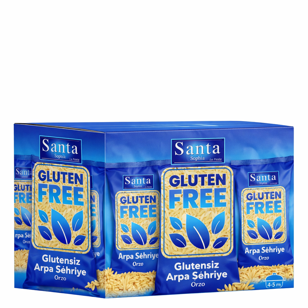 Santa Sophia Glutensiz Arpa Şehriye Makarna Koli 400 Gr X 20 Adet