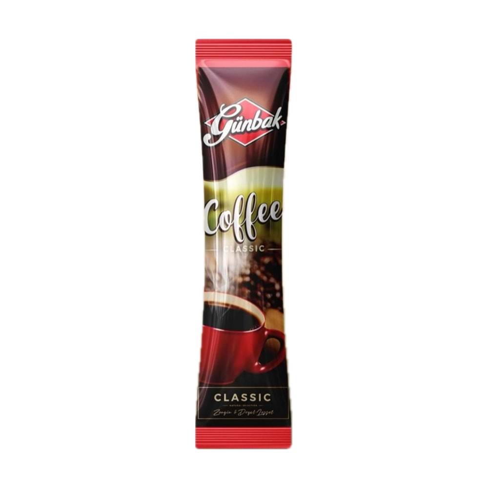 Günbak Klasik Kahve Kutu 2 Gr X 50 Adet