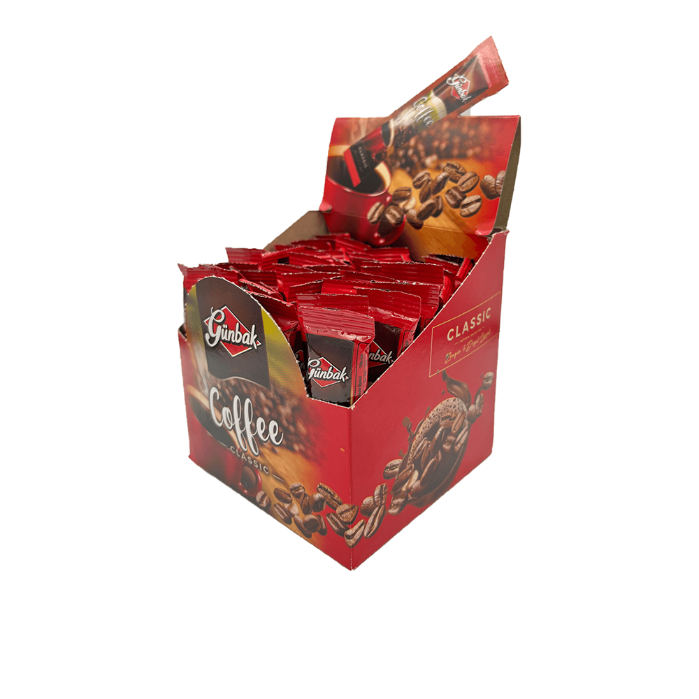 Günbak Klasik Kahve Kutu 2 Gr X 50 Adet