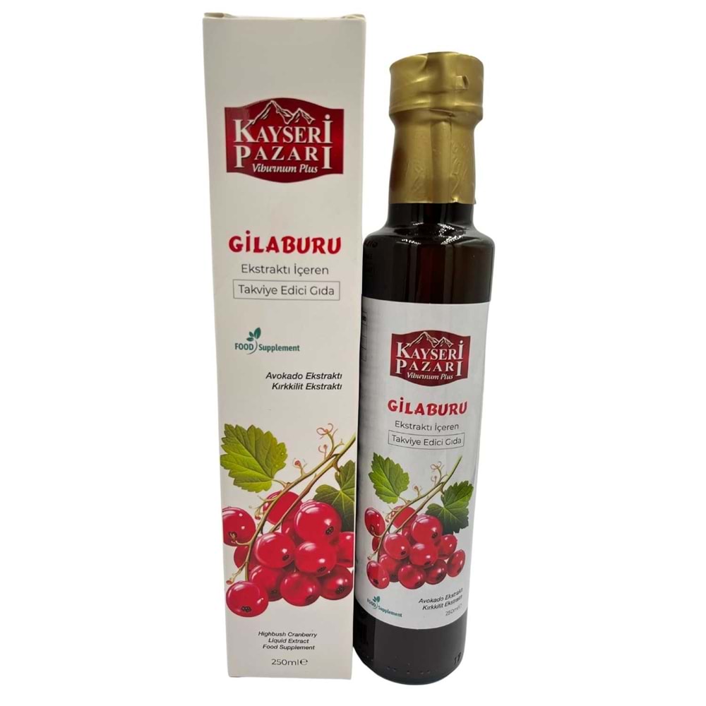 Kayseri Pazarı Gilaburu Ekstraktı 250 ML
