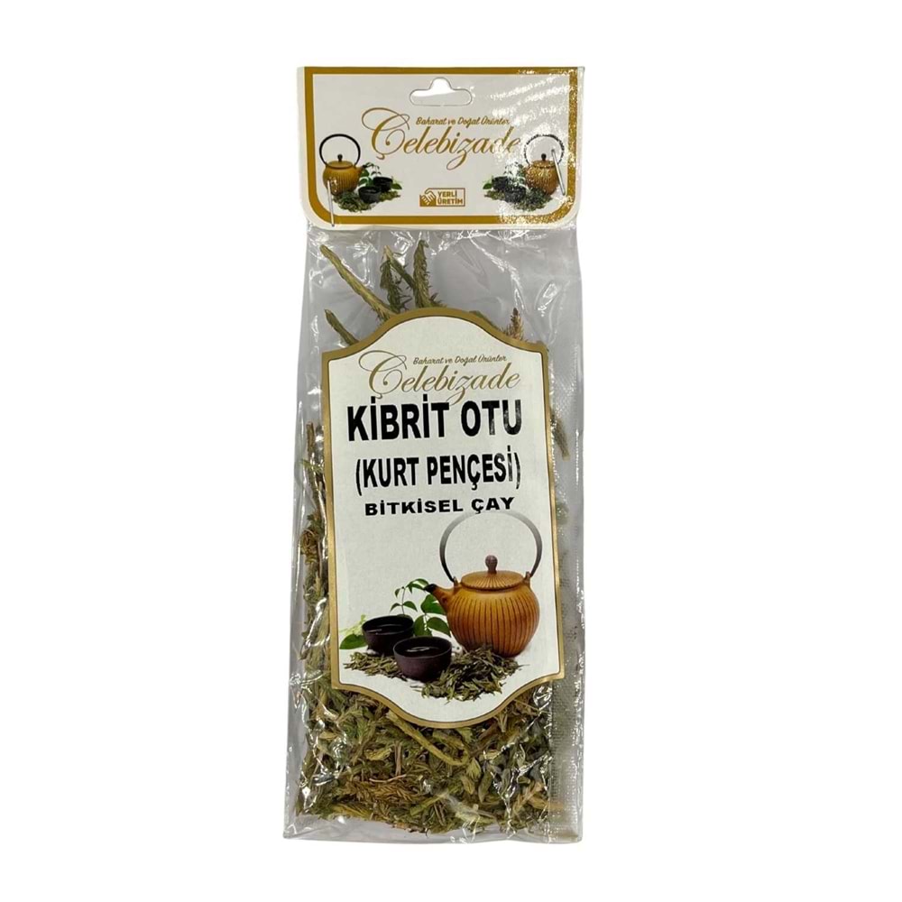 Çelebizade Kibrit Otu(Kurt Pençesi) Koli 25 Gr X 12 Adet