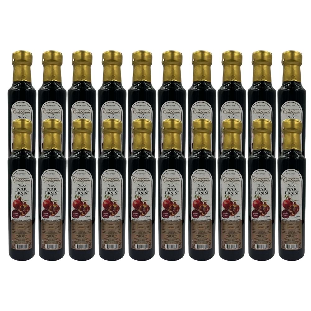 Çelebizade Nar Ekşisi 350 Gr X 20 Adet
