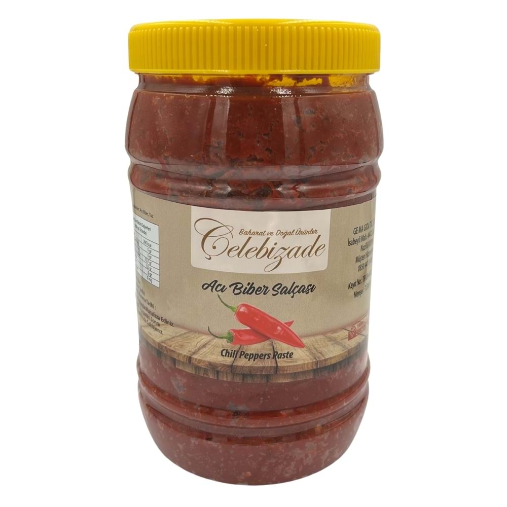 Çelebizade Acı Biber Salçası 1 Kg