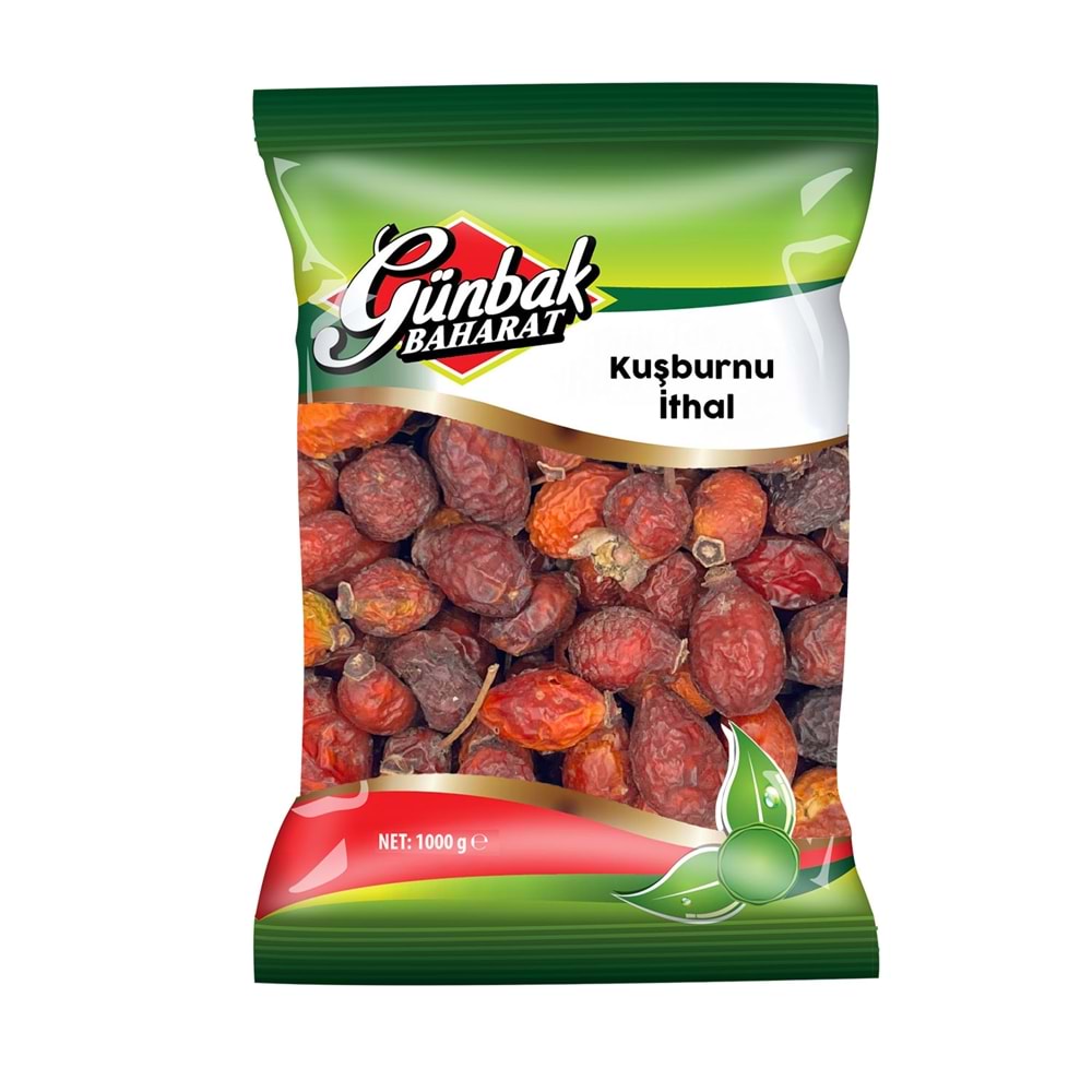 Kuşburnu İthal Paket 1 Kg