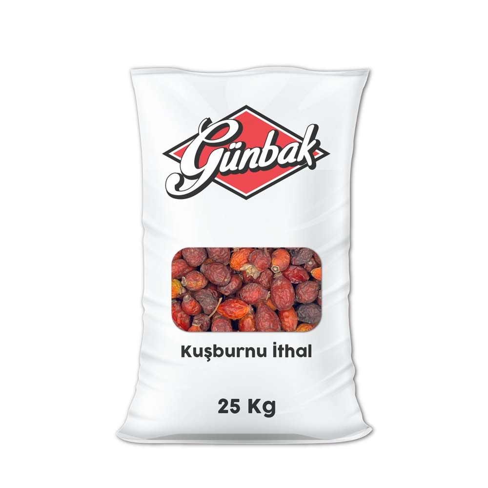 Kuşburnu İthal Çuval 25 Kg