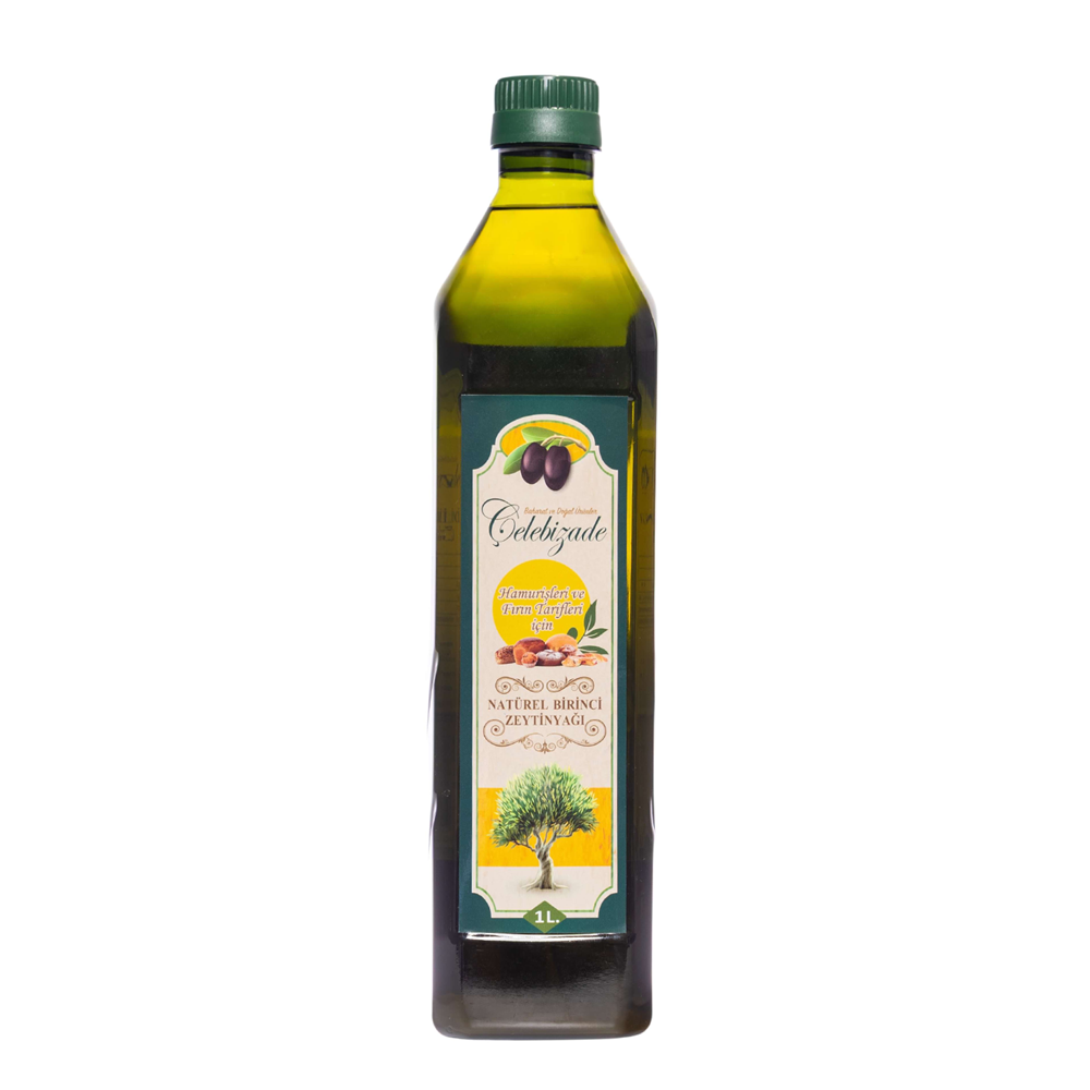 Çelebizade Hamur İşleri ve Fırın Tarifleri İçin Natürel Birinci Zeytinyağı 1 LT