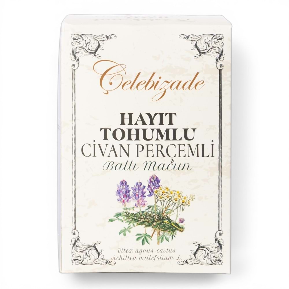 Çelebizade Hayıt Tohumlu Civan Perçemli Ballı Macun 340 Gr