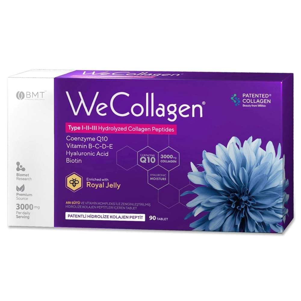 Biomet WeCollagen Kolajen 90 Tablet 135 GR