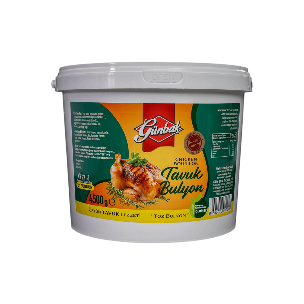 Günbak Tavuk Bulyon Kova 4500 Gr