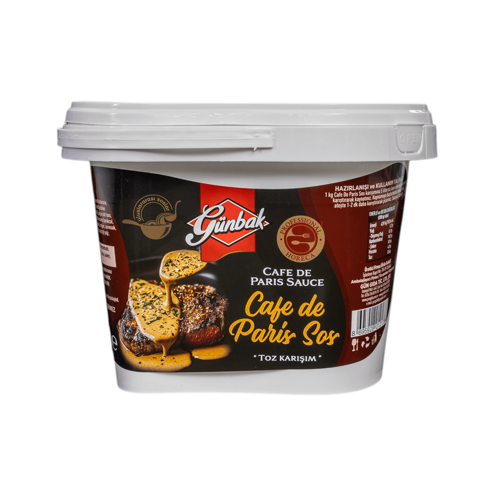 Günbak Cafe De Paris Sos 1000 Gr
