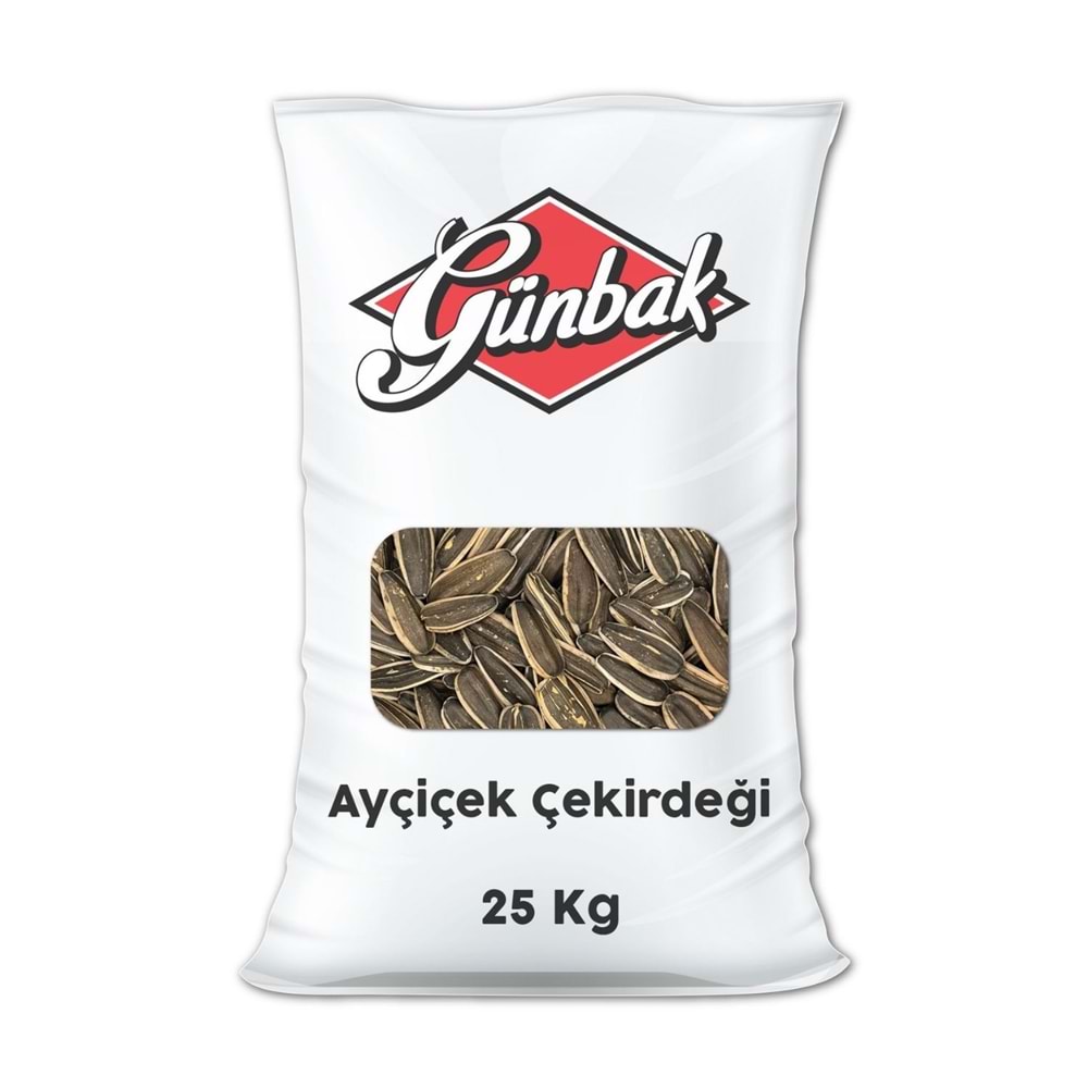 Ayçiçek Çekirdeği Çuval 25 KG