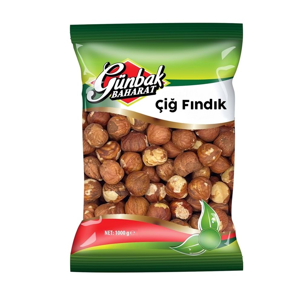 Çiğ İç Fındık Paket 1 KG